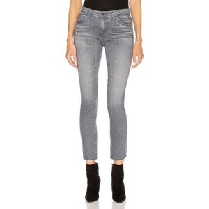 AG The Prima Ankle Cigarette Skinny Jean Grey - Size 32
